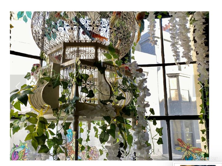 Birdcage Room with Secret Bar Access Rent this location on Giggster