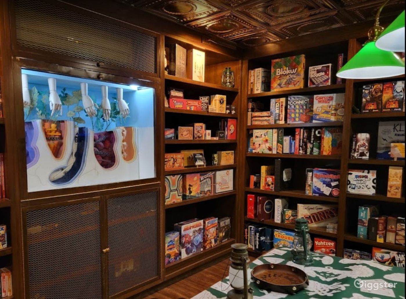 Board Game Bar & Restaurant Rent this location on Giggster