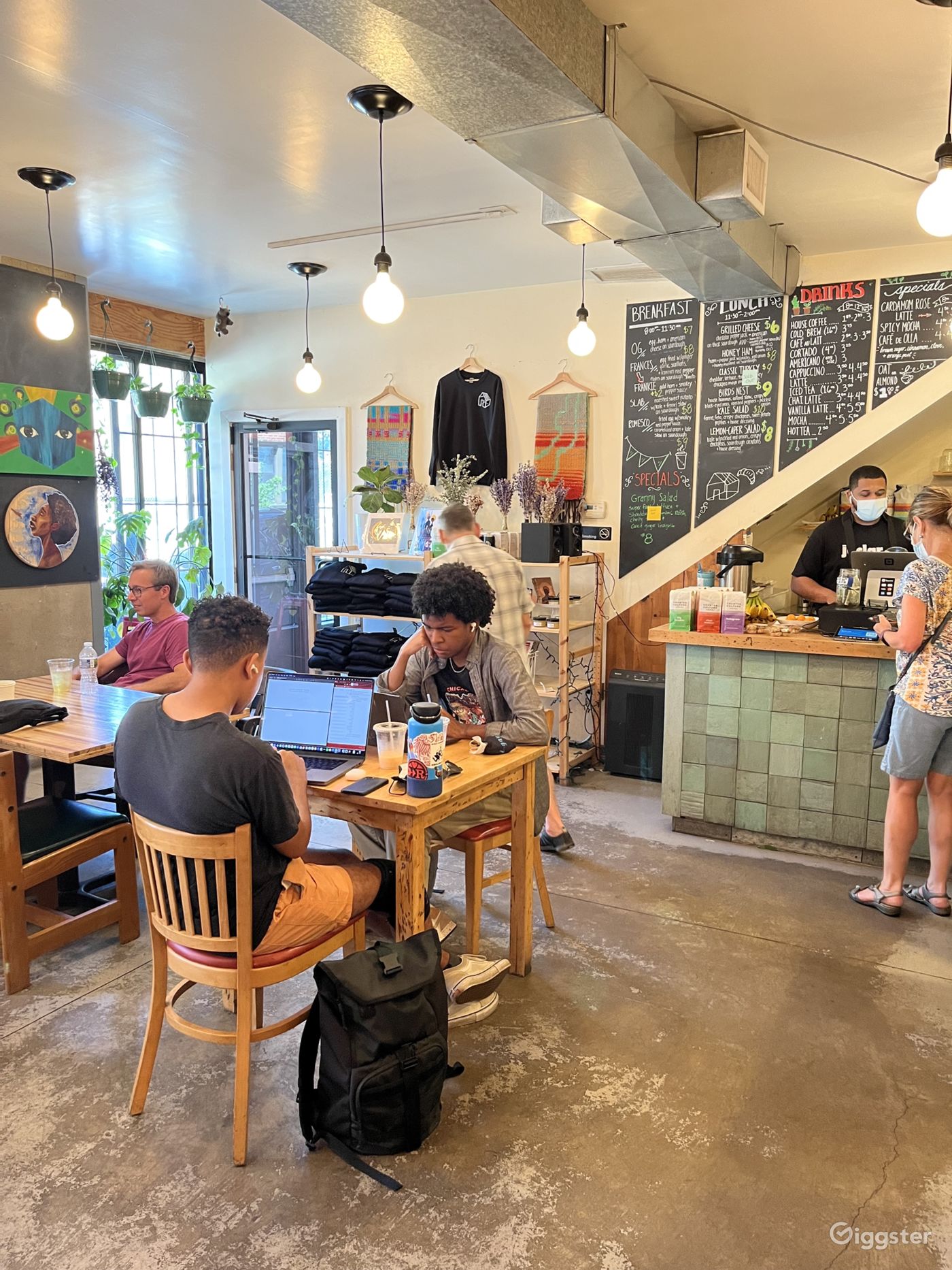 Beautiful Brick Coffee Shop and Bookstore Rent this location on Giggster