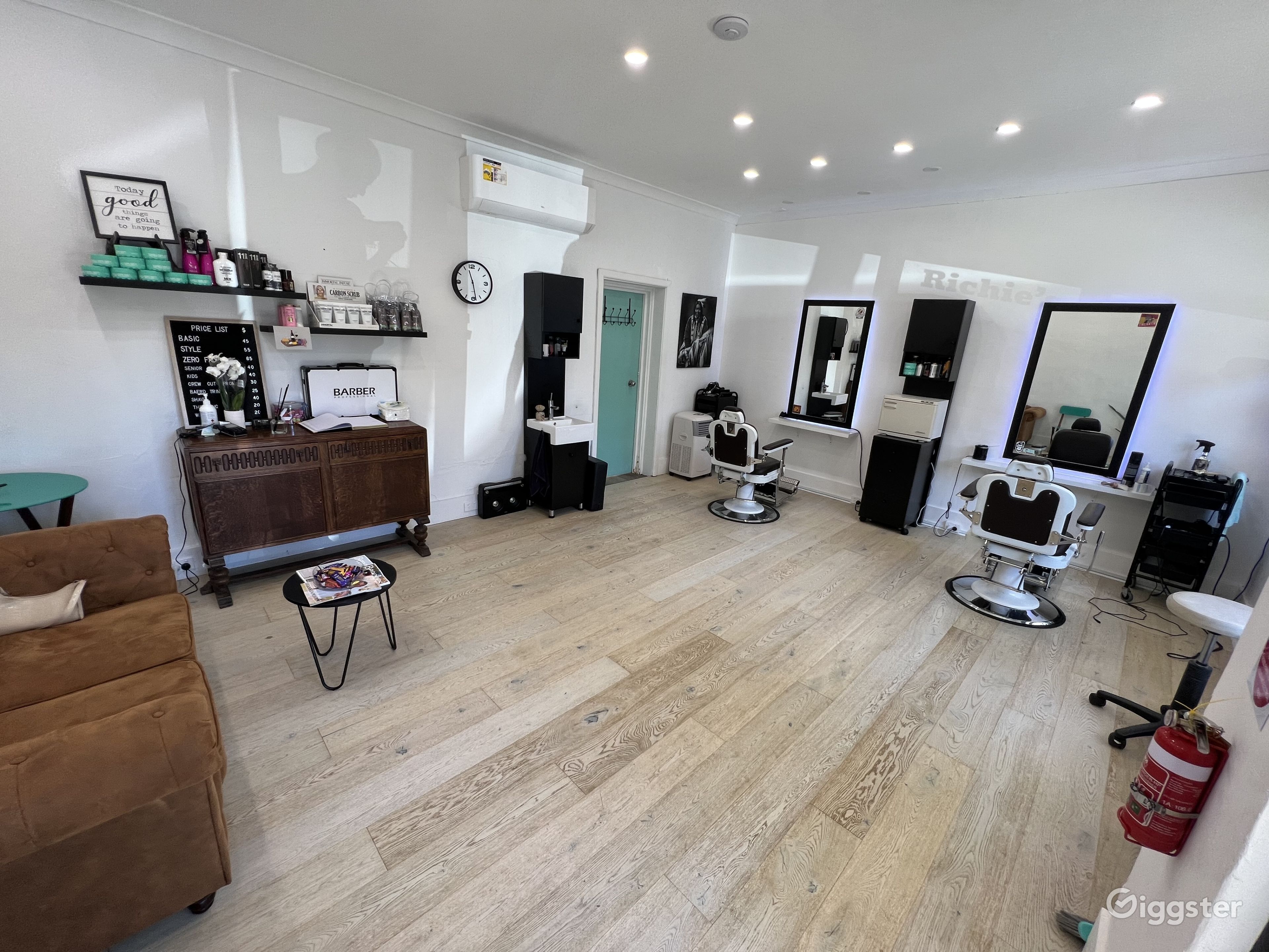 Classy Barber shop Rent this location on Giggster