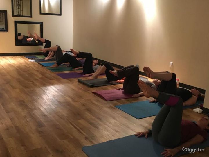 Yoga Studio 1 Room Filled with Mirrors Rent this location on Giggster