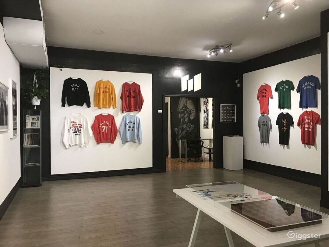 Main floor display.