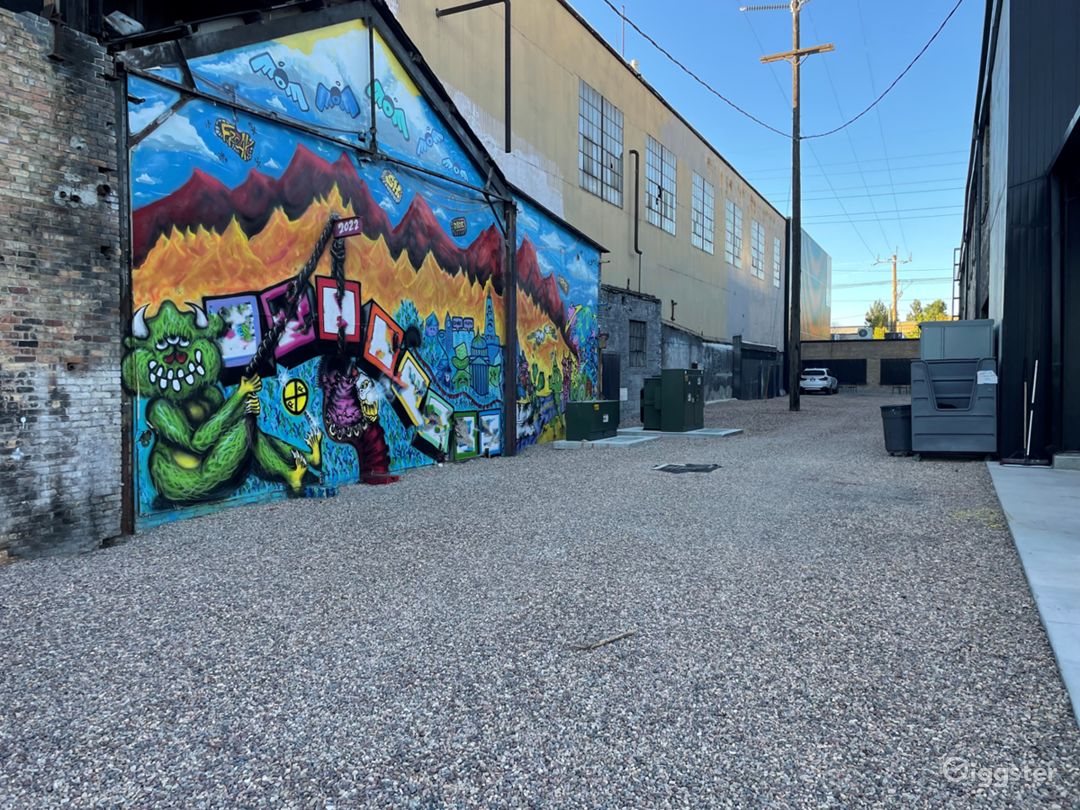  Outdoor Space in Back Alley 