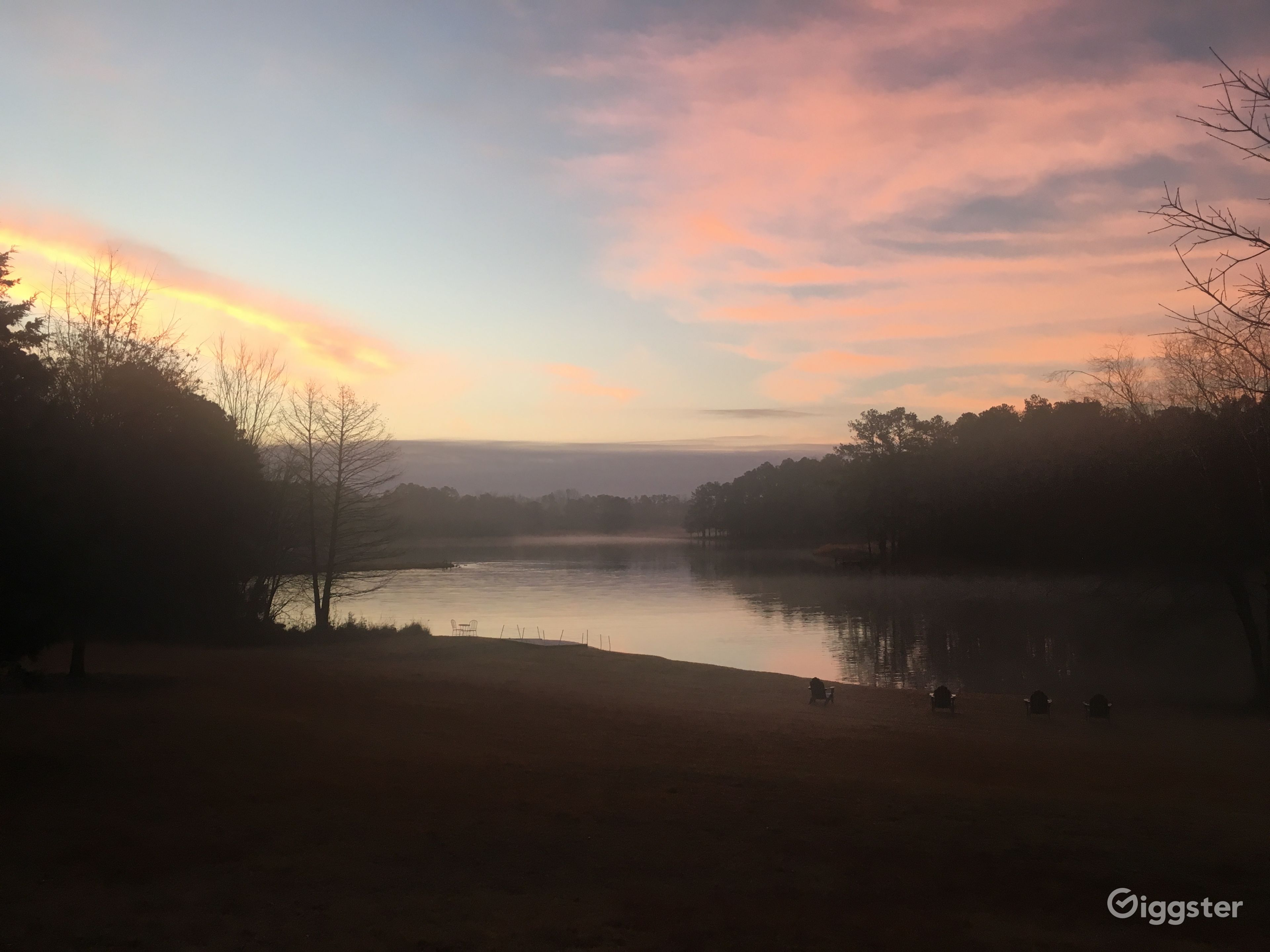 Lakeside house on 10 acres Rent this location on Giggster