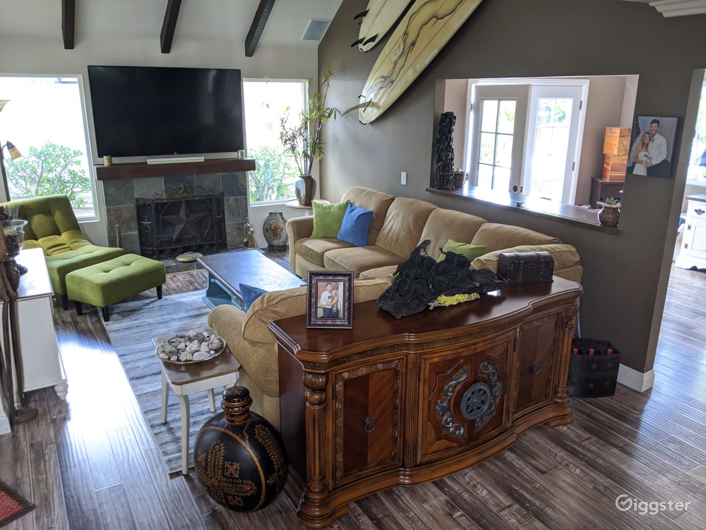 Home... Sweet Home... Rent this location on Giggster