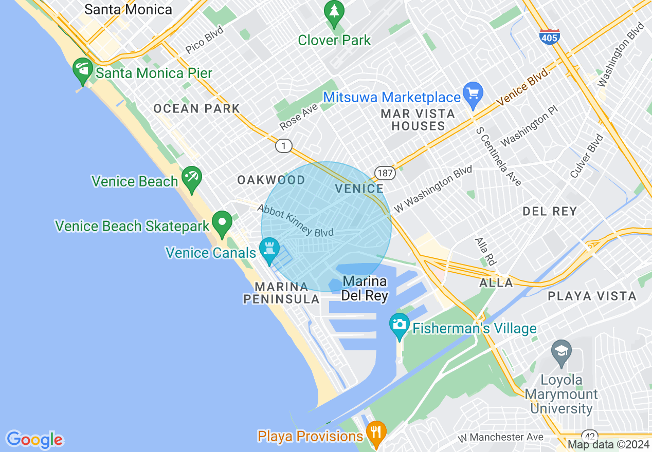 1BR Venice Artsy Bungalow Abbot Kinney Rent this location on