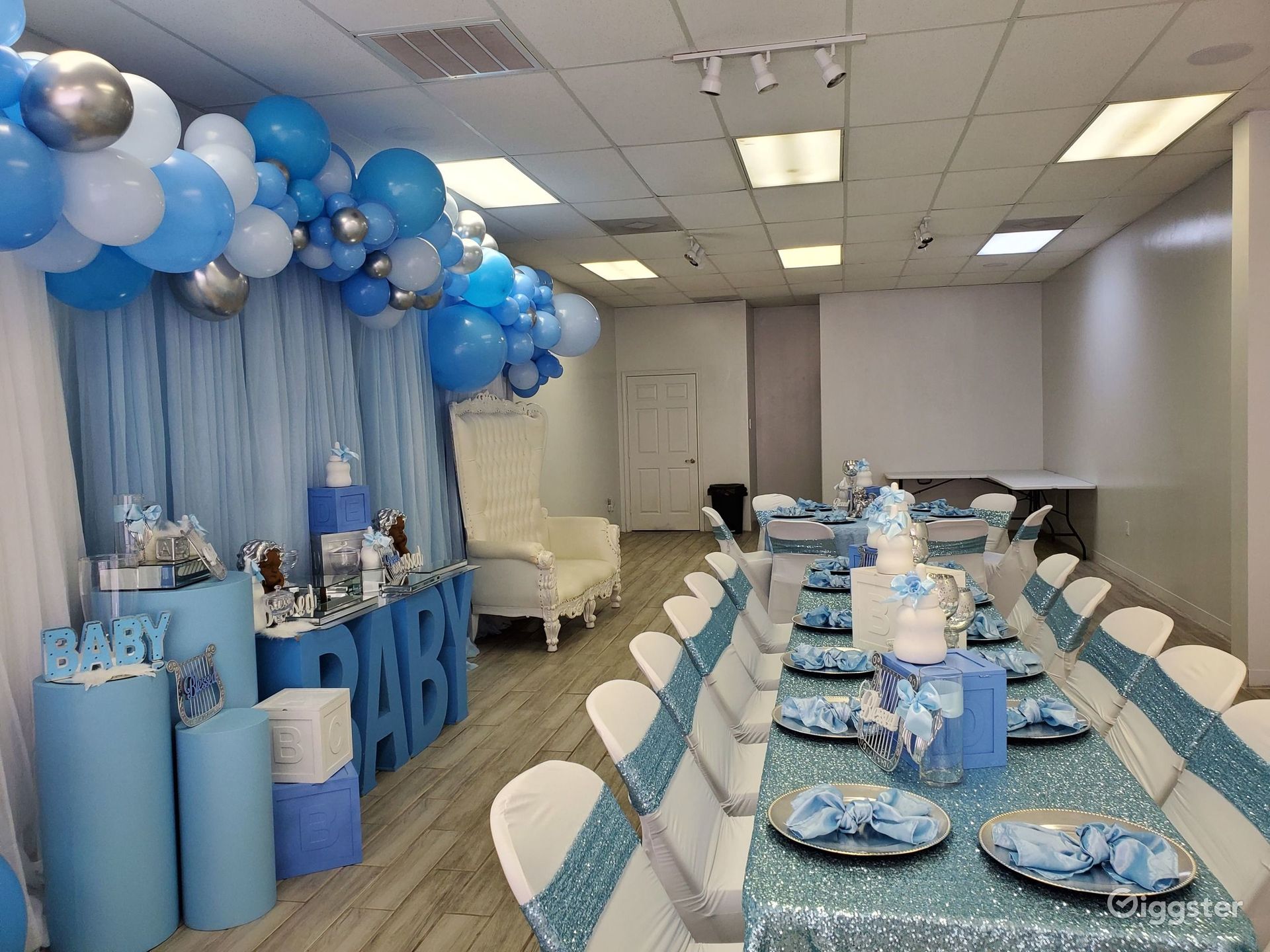 Ghirlanda Per Baby Shower 'It's A Girl' Con Glitter Rosa E Oro: Striscione Con Lettere Per Decorazione Festa